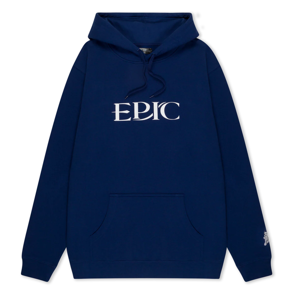EPIC CD + Ruthlessness is Mercy Blue Hoodie - Image 7