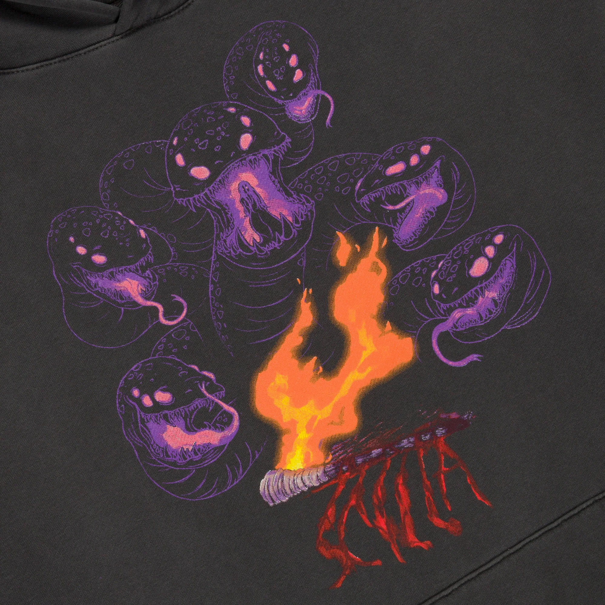 Scylla Hoodie - Faded Black - Image 4