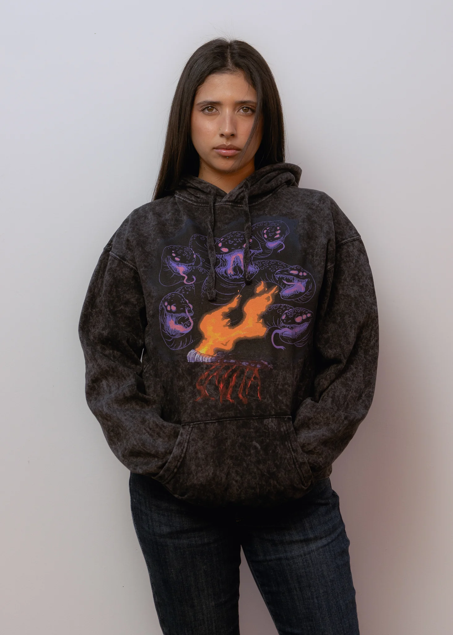 Scylla Hoodie - Mineral Black - Image 5