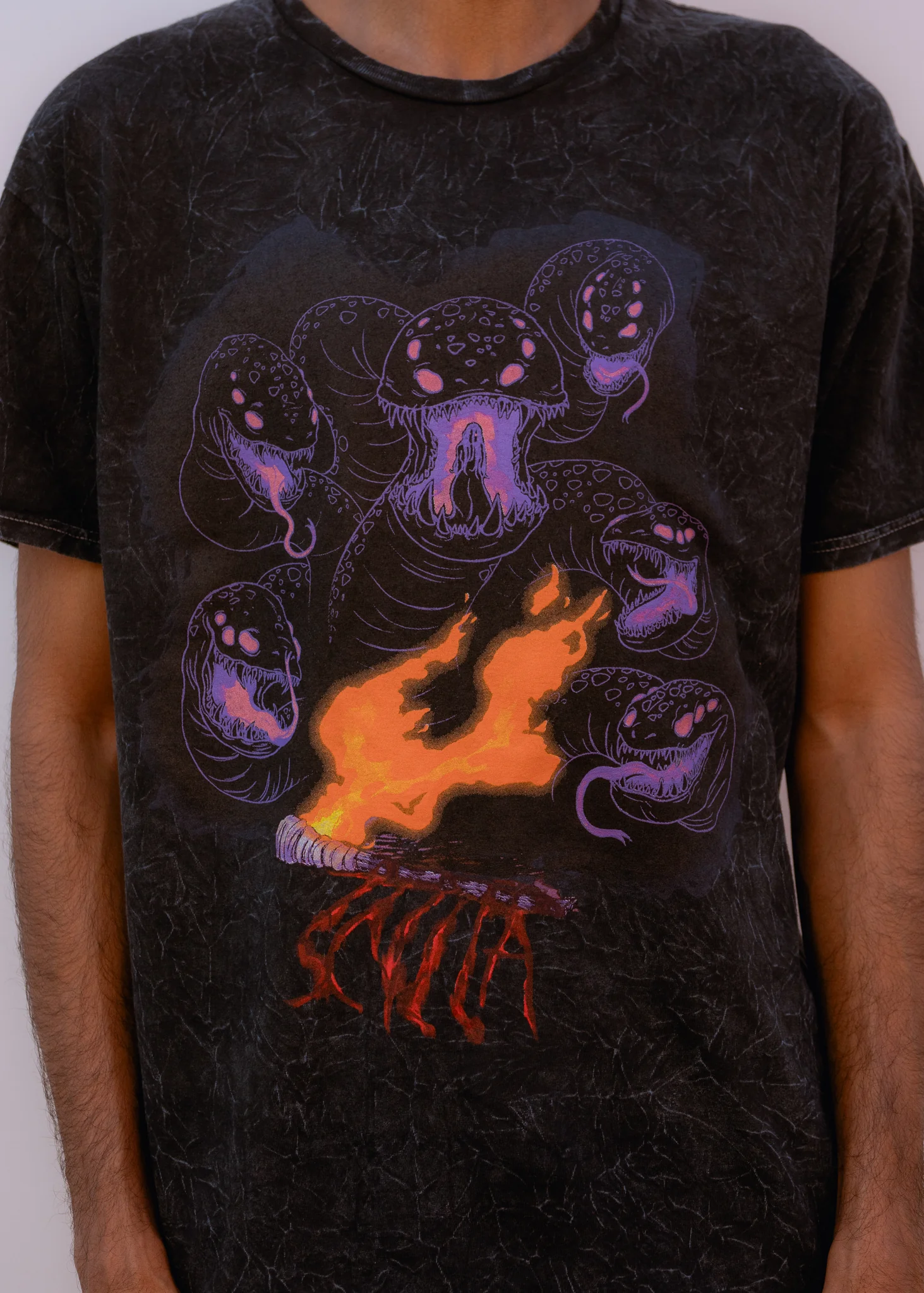 Scylla T-Shirt - Mineral Black - Image 4
