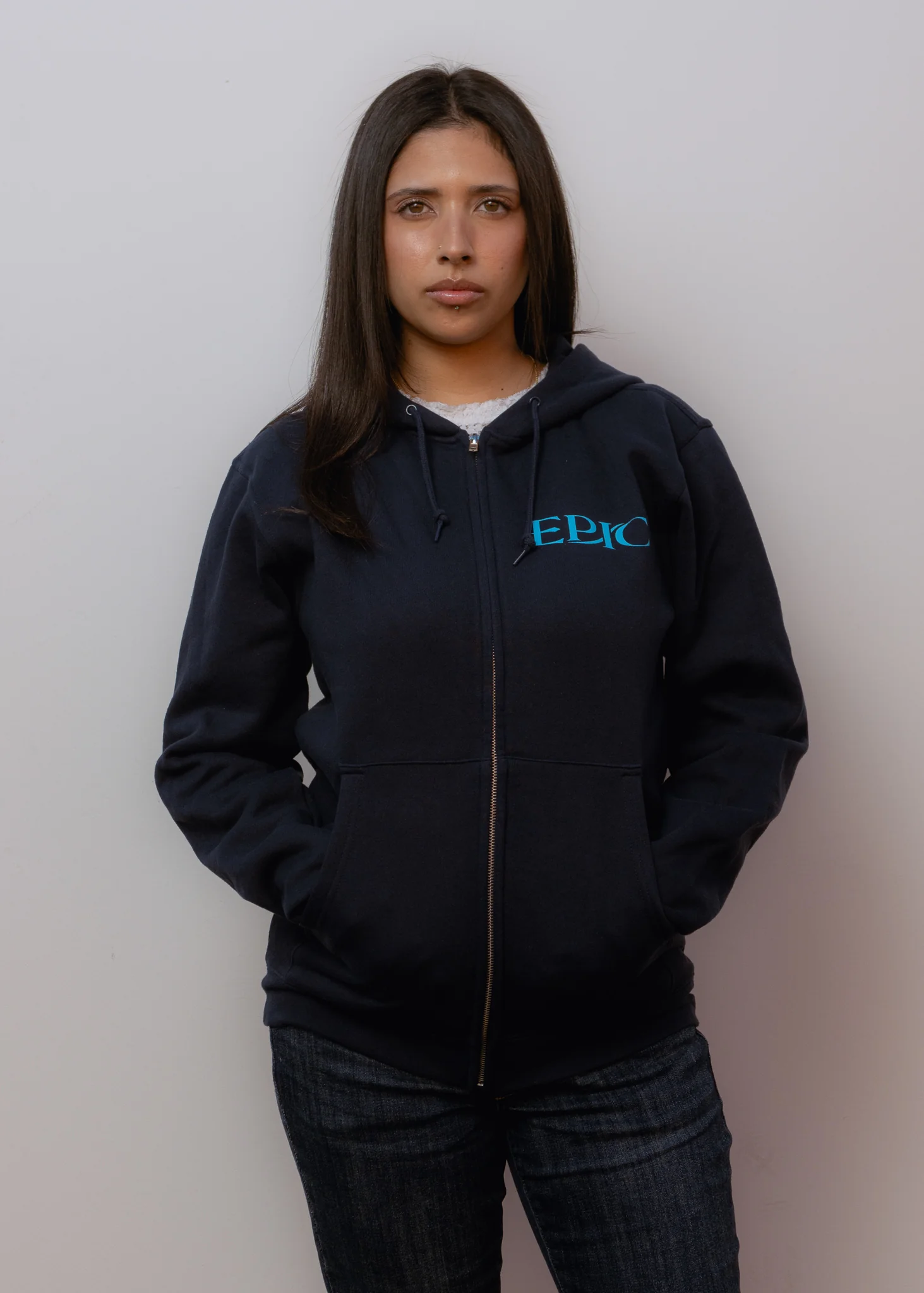 Warrior of the Mind Zip Hoodie - Image 4